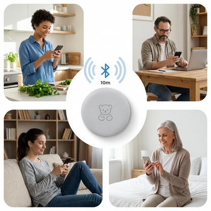 Nou 2026 - Termometru pentru bebeluși Smart Care și 20 de plasturi