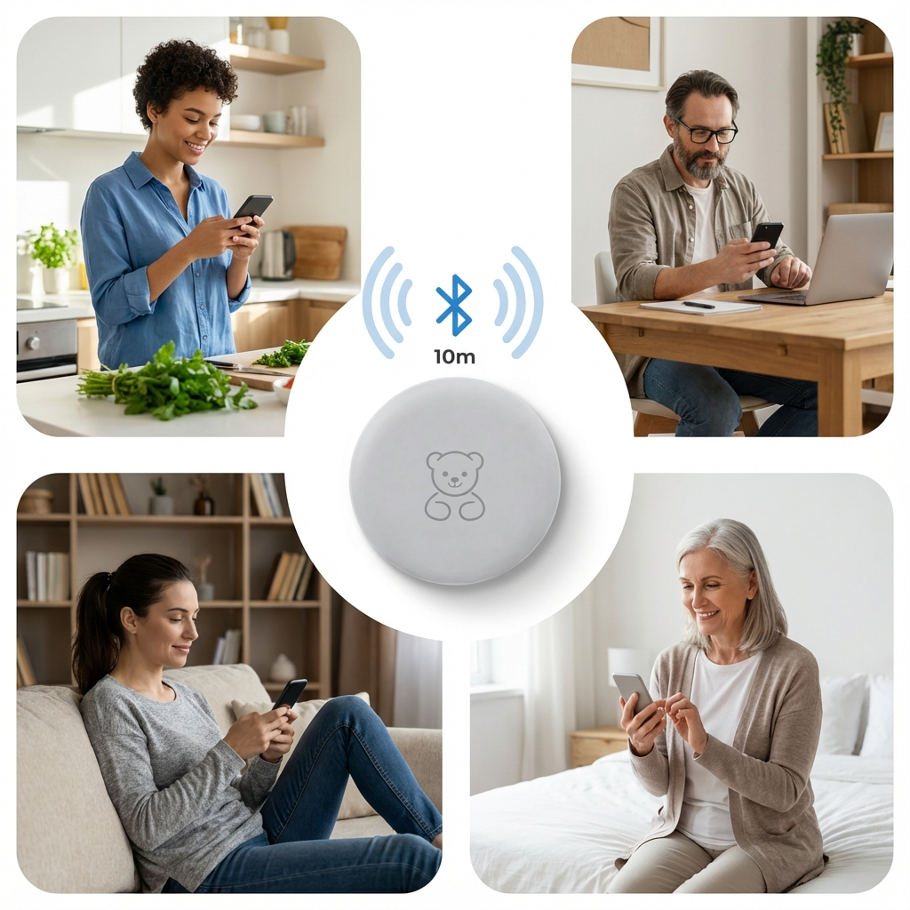 Nou 2026 - Termometru pentru bebeluși Smart Care și 20 de plasturi